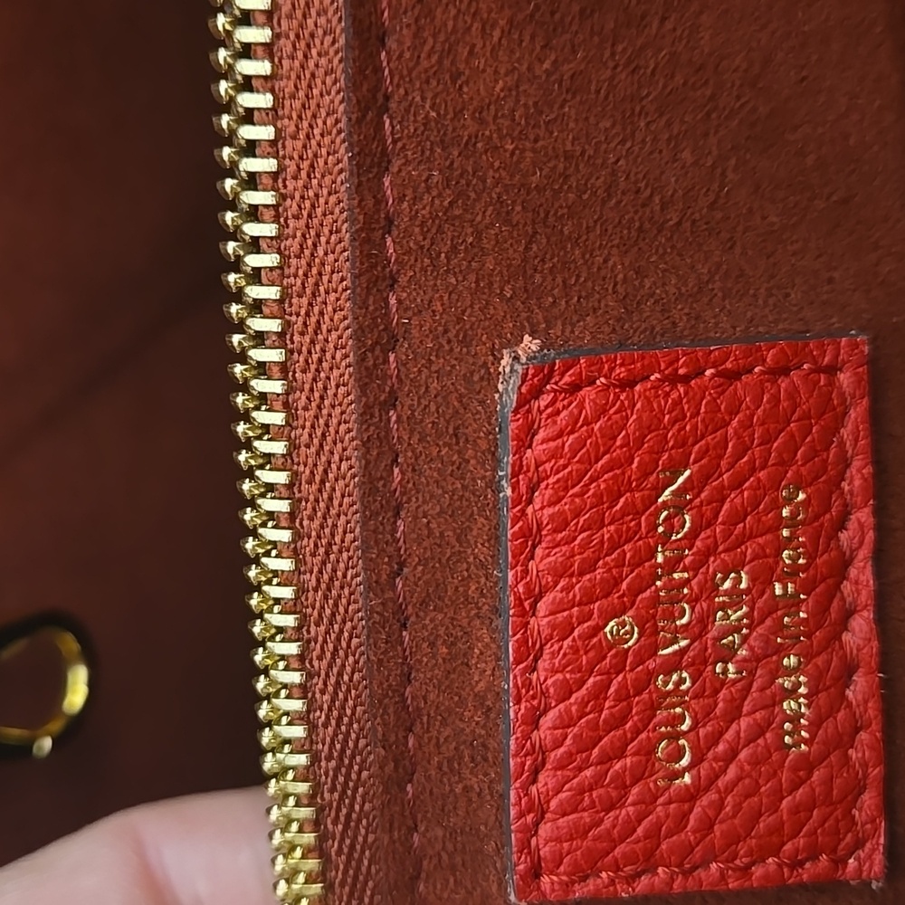 Louis Vuitton Kimono Red and Brown Monogram  Bag with Dust Bag - Picture 13 of 17